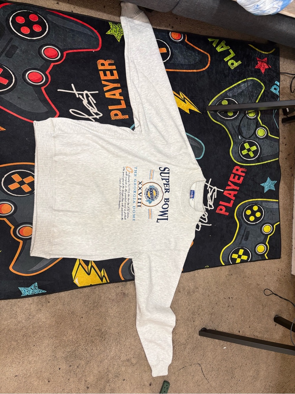 🏈 Vintage 1994 Super Bowl XXVIII Georgia Dome Crewneck 🏈

Vintage NFL Super Bowl